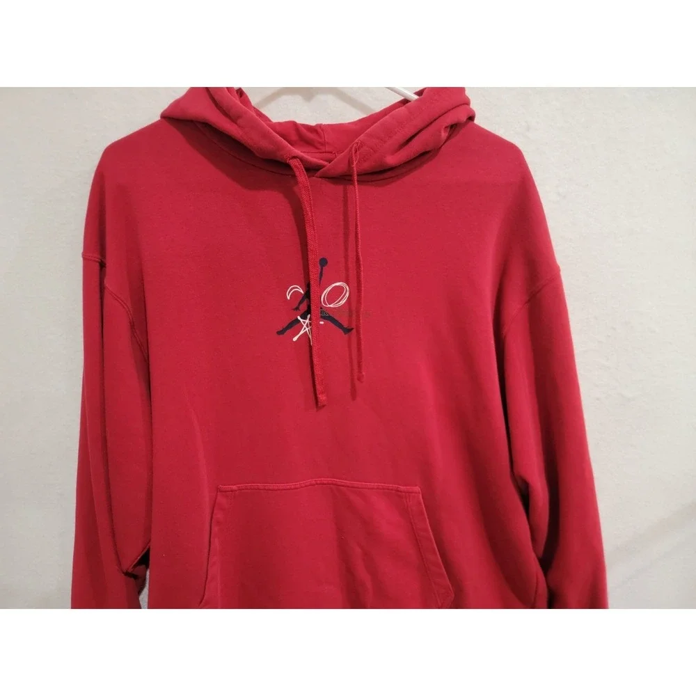 Nike‎ Air Jordan Men's L For The Love Of The Game University Red Hoodie